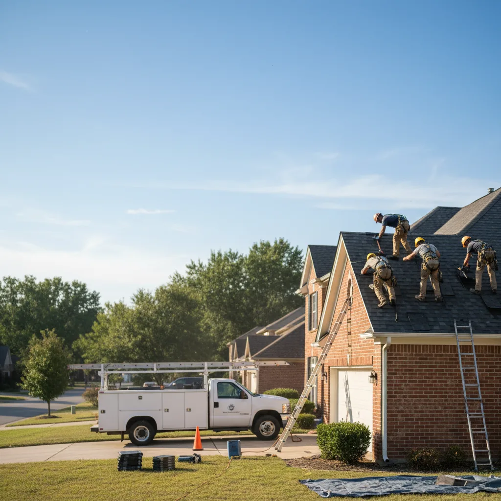 Roof Repair in East Earl